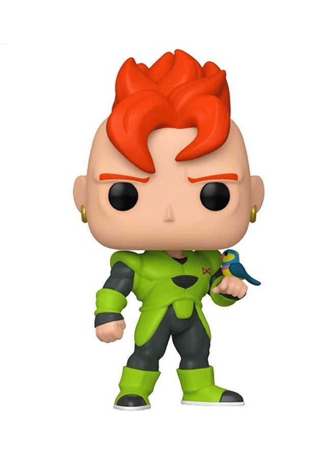 NIBEMINENT Pop! Animation: Dragon Ball Z S7 Android 16 (Metalic) Exclusive Collectable Vinyl Figure, 39946 3.75inch - Image 1