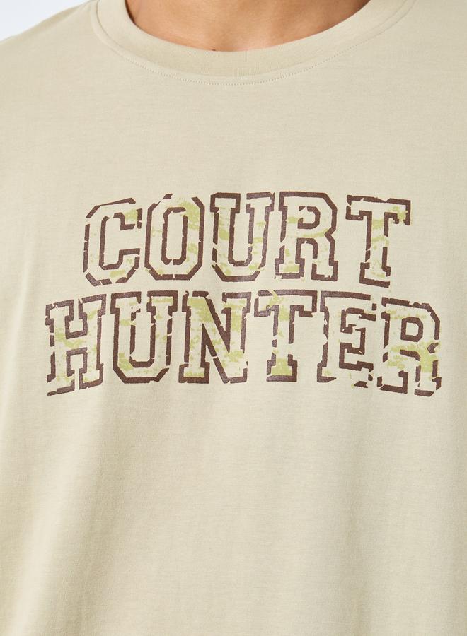 ستايلي تيشيرت فضفاض مُطبع بنسيج جيرسي - Image 4