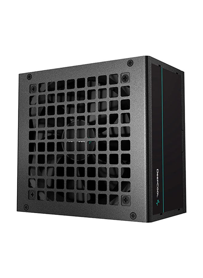 DEEPCOOL Deepcool PF650D 80 Plus مزود طاقة قياسي، 650 واط، حجم المروحة 120 مم، محمل Hypro، PFC نشط + أنبوب مزدوج للأمام، حماية OPP/OVP/SCP، أسود  - Image 1