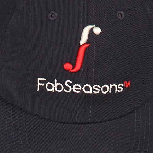 FabSeasons Blue Cotton Unisex Adjustable Size Summer Cap - Image 4
