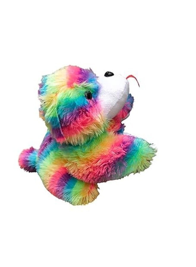 DIGIVEENAL Multicolor Dog, Light Weight, Best Soft Toy Kids for Toddler & Kids, Best Surprise Gift - Image 1