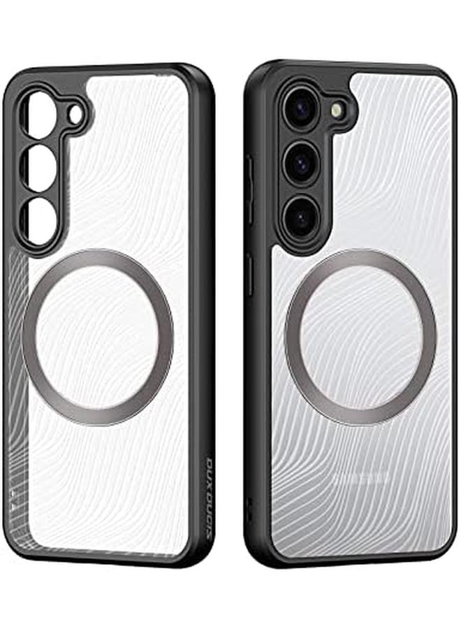 erorex Case For Samsung Galaxy S23 Fe Case Tpu Translucent Matte Back Shockproof Soft Phone Cover Cases With Camera Protection Compatible With Mag Safe Support Wireless Charging S23 Fe Black  - Image 2