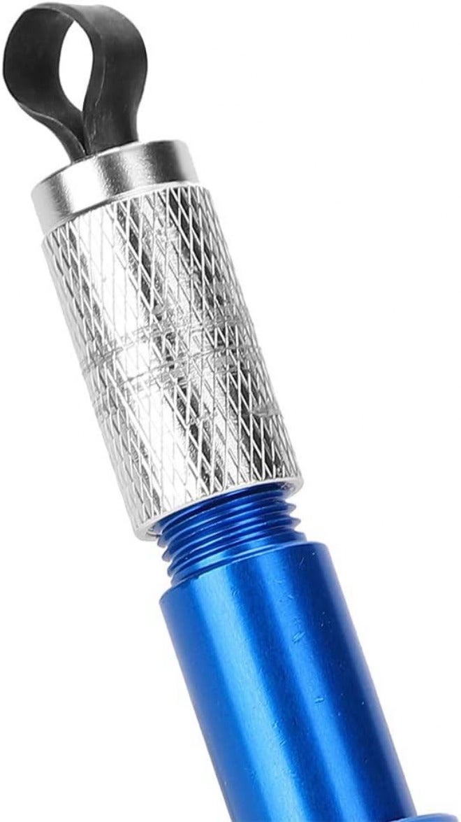Industrial Supplies Electrode Leveler Aluminum Alloy PVC Plastic Floor Skimming Knife Blue 5.1" For Construction Worker - Image 3