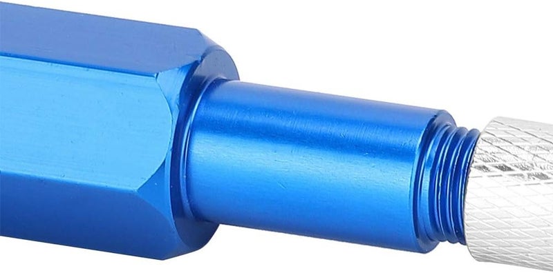 Industrial Supplies Electrode Leveler Aluminum Alloy PVC Plastic Floor Skimming Knife Blue 5.1" For Construction Worker - Image 5