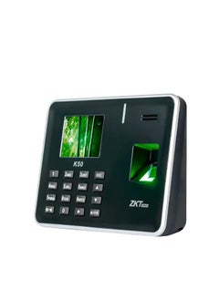 زي كي تيكو جهاز بصمة حضور وانصراف ببطارية 3000 موظف zk k50pro  - Image 3