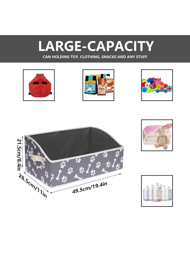 LinenCotton Blend Dog Toy Basket And Dog Toy Box, Dog Toy Basket Storage  Perfect For Organizing Pet Toys, Blankets, Leashes, Chew Toys  Bone Paw - pzsku/Z36F7515C94C627AA9006Z/45/_/1726221106/a1eb480e-a4db-4f8b-9cb0-5bc2af78c84a