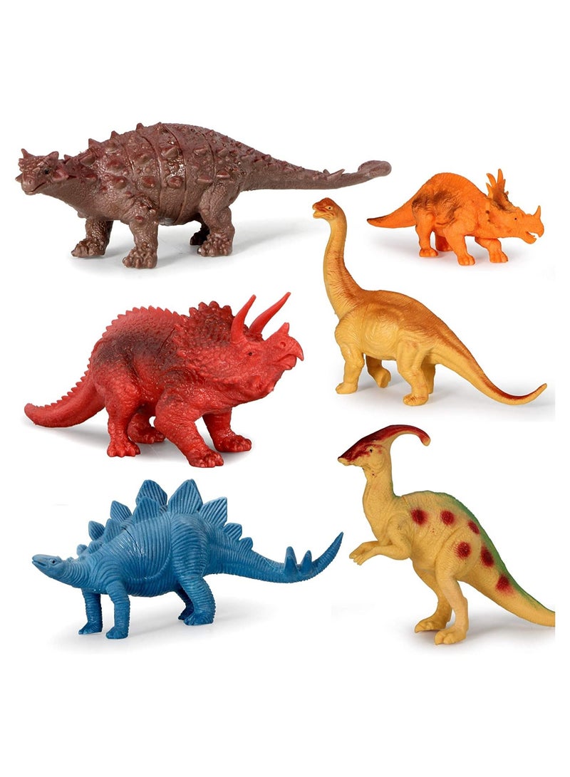 Fitto Dinosaur Egg 27 Pieces Dinosaur Figures Playset with Trex, Tyrannosaurs, Brachiosaurus, and More - Image 4