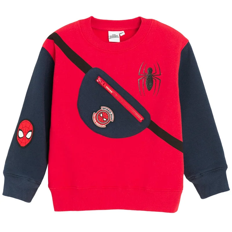 Cool Club By SMYK RED COTTON, POLYESTER SWEATSHIRT