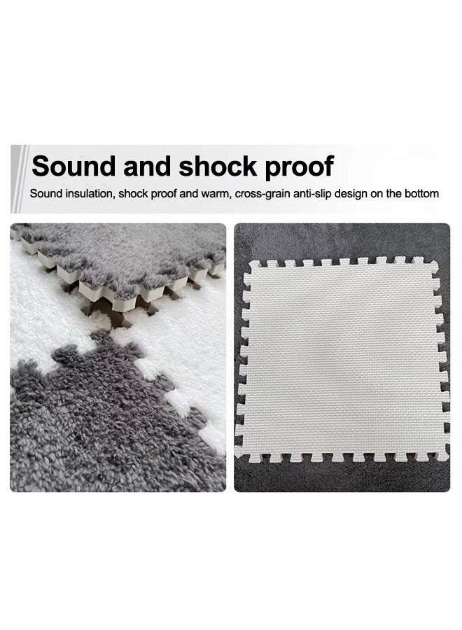 XIANGYU 10-Piece Children Living Area Rugs Kids Play Mat Eva Puzzle Mats - Image 5