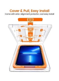 ICARLUS For iPhone 15 Pro Max Tempered Glass Screen Protector HD Clear Film with Installation Tool  - Image 5