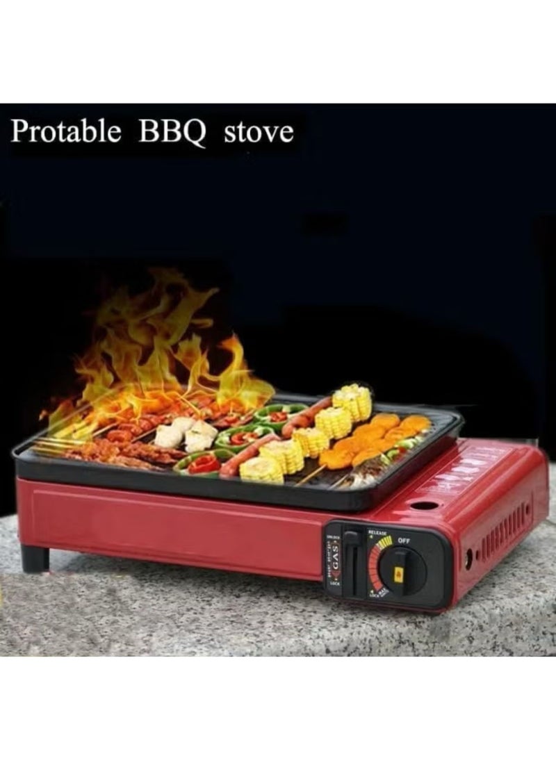 دينكس موقد غاز محمول للشواء للتخييم 43سم - Image 1