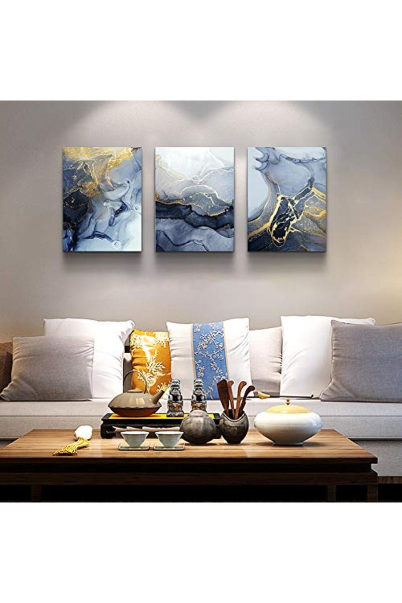 DZRWUBHS Abstract Ink Painting Wall Art Set - Image 3