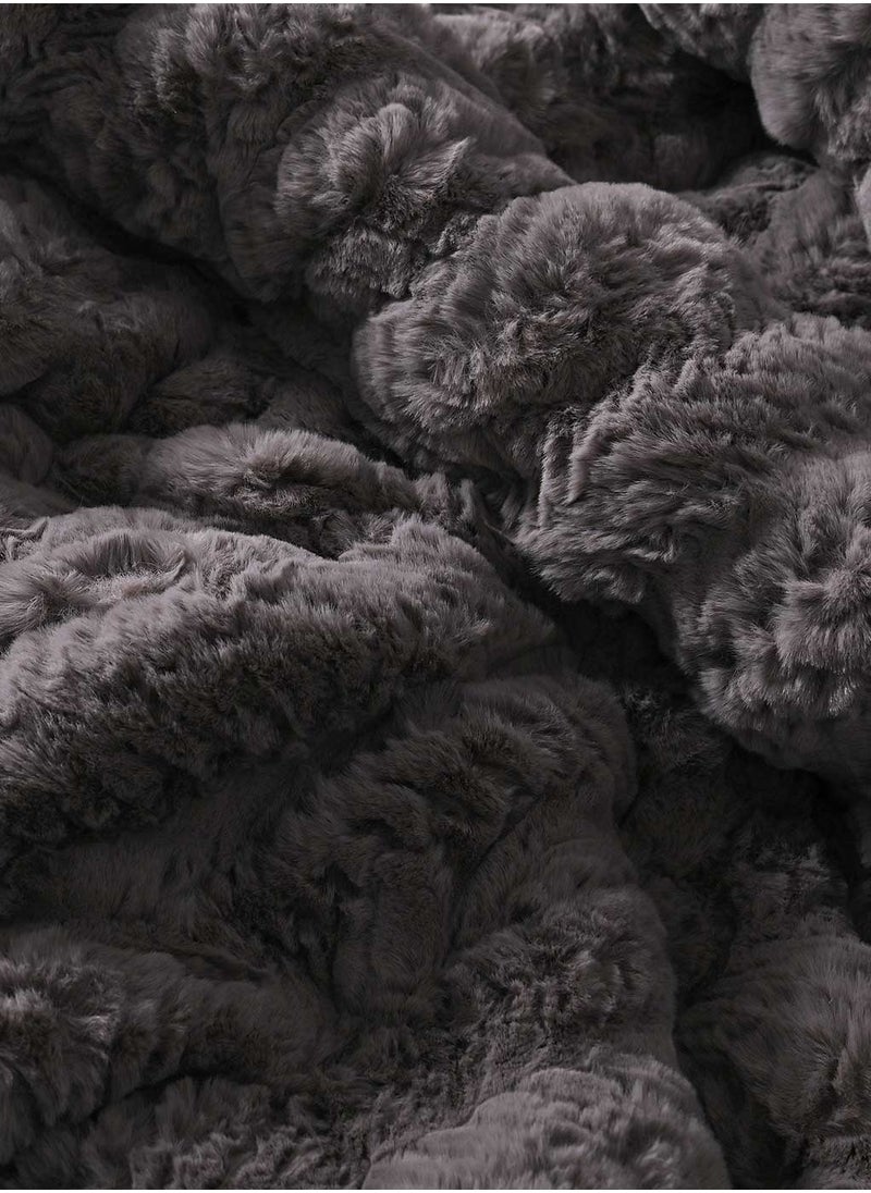 Family Bed Fox quilt set fur 3 pieces size 240 × 240 cm model 1628 from Family Bed  - Image 3