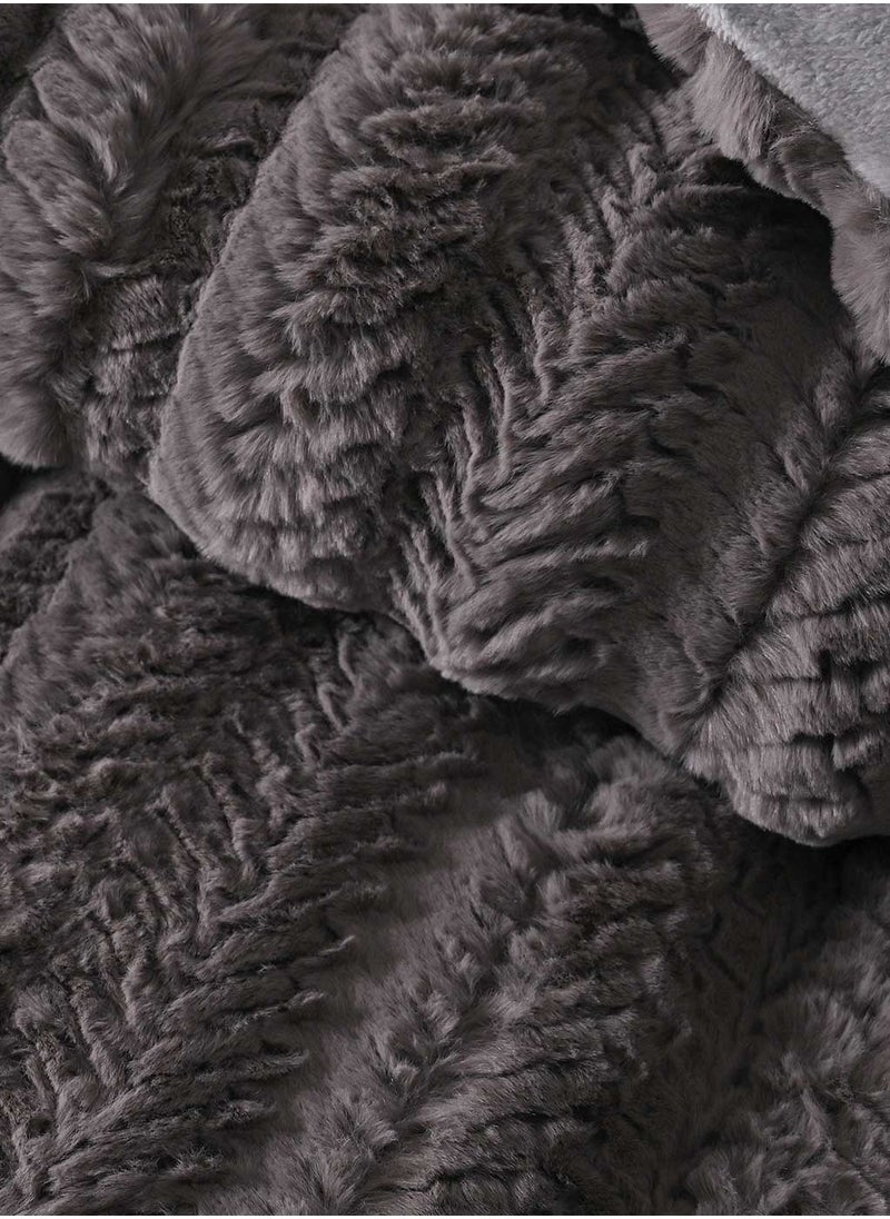 Family Bed Fox quilt set fur 3 pieces size 240 × 240 cm model 1628 from Family Bed  - Image 4