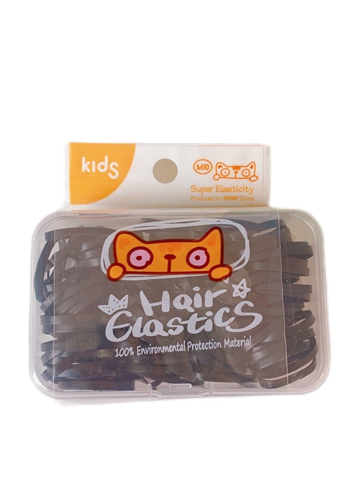 الشعر تمتد مربع 150 قطعة متعددة الألوان و 150 قطعة سوداء 100 ٪ مواد صديقة للبيئة للأطفال حلوى اللون - Image 3