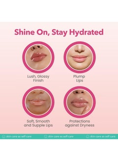 Patchology Lip Gloss For Women - Glossy, Clear Shine Hydrating Lip Balm With Aloe, Honey, Goji Berry Oil - Moisturizing Lip Treatment For Dry, Cracked Lips - Light, Clean For Soft, Smooth Lips (15Ml)  - Image 5