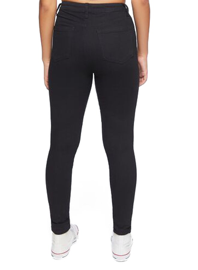 FOREVER 21 Stretch High-Rise Skinny Jeans - Image 3