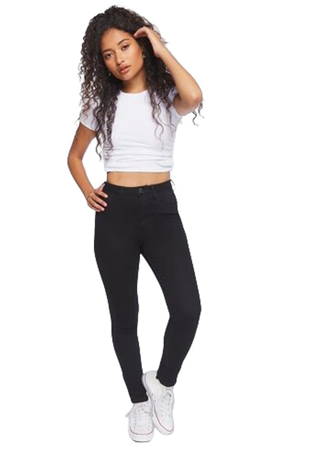 FOREVER 21 Stretch High-Rise Skinny Jeans - Image 1
