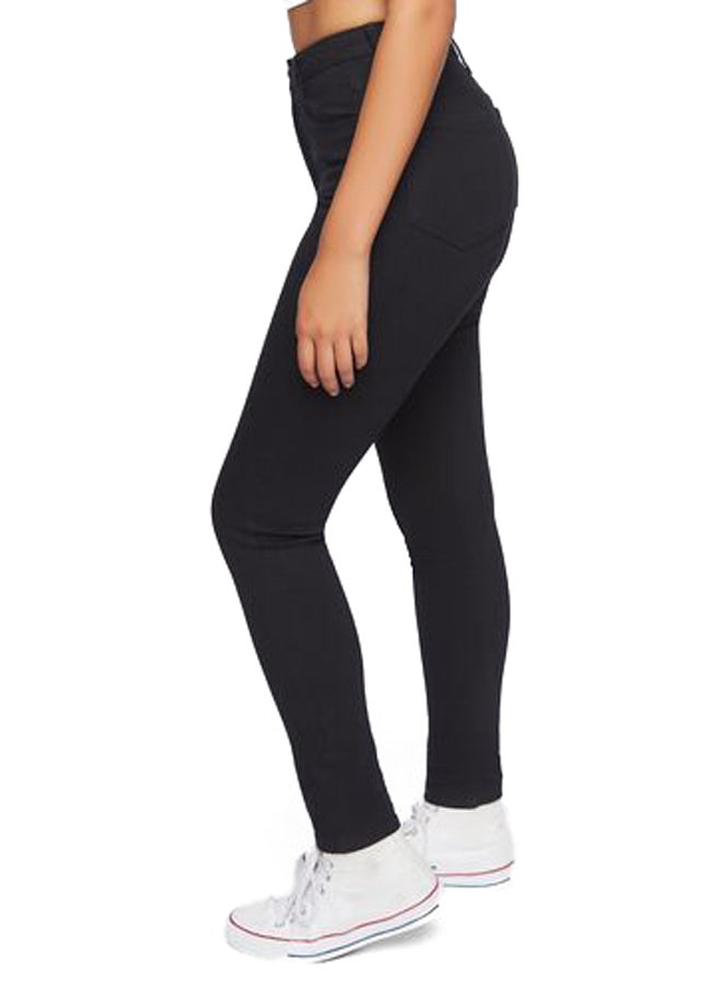 FOREVER 21 Stretch High-Rise Skinny Jeans - Image 2