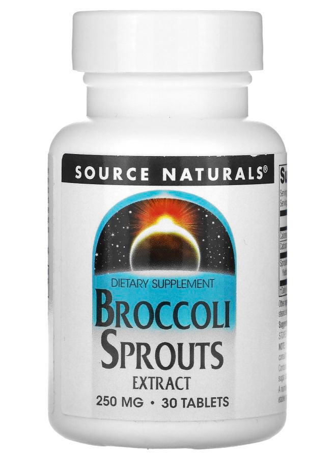 مستخلص براعم البروكلي 500 ملغ 30 قرص (250 ملغ لكل قرص)
