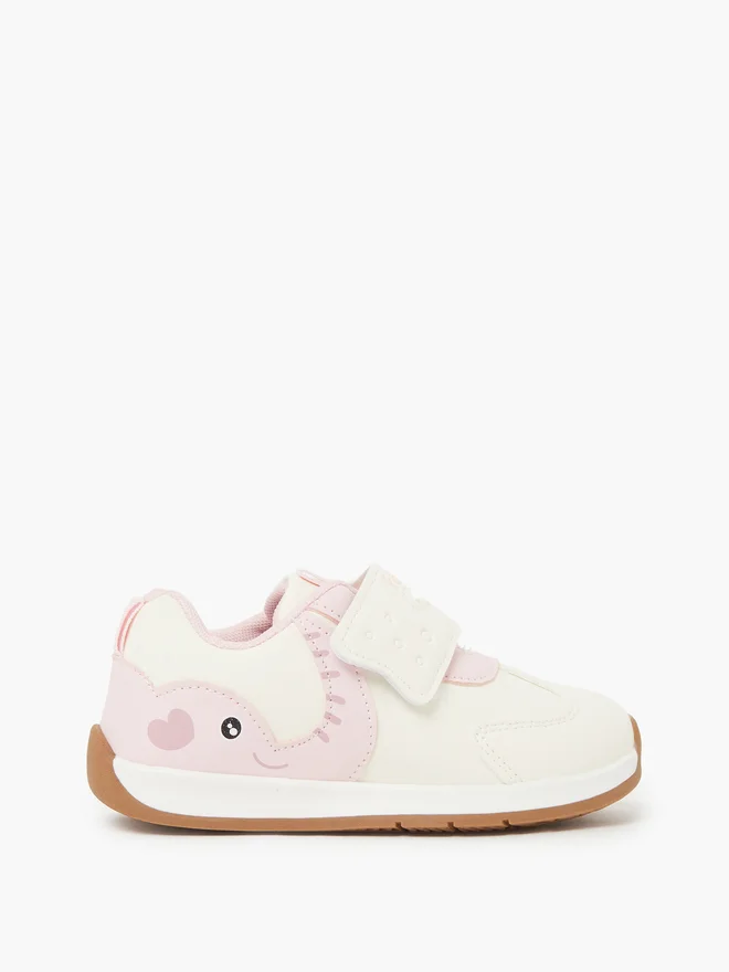 Styli Styli Girls Panelled Velcro Sneakers