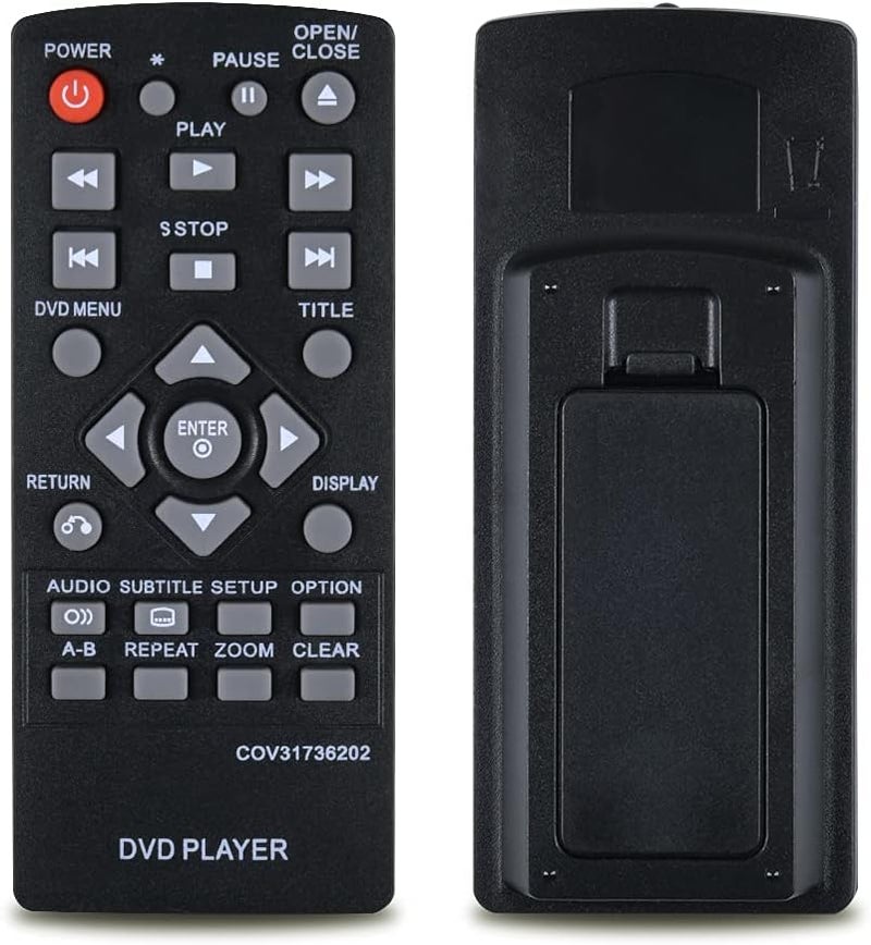 BOMAZ Replacement Remote Control for LG COV31736202 DP132H DP132 DP132NU DVD Player - Image 2