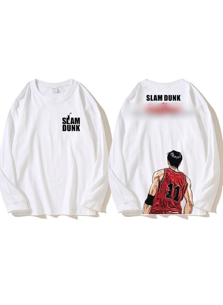 KUYING New Anime Slam Dunk Long Sleeve T-shirt - Image 1