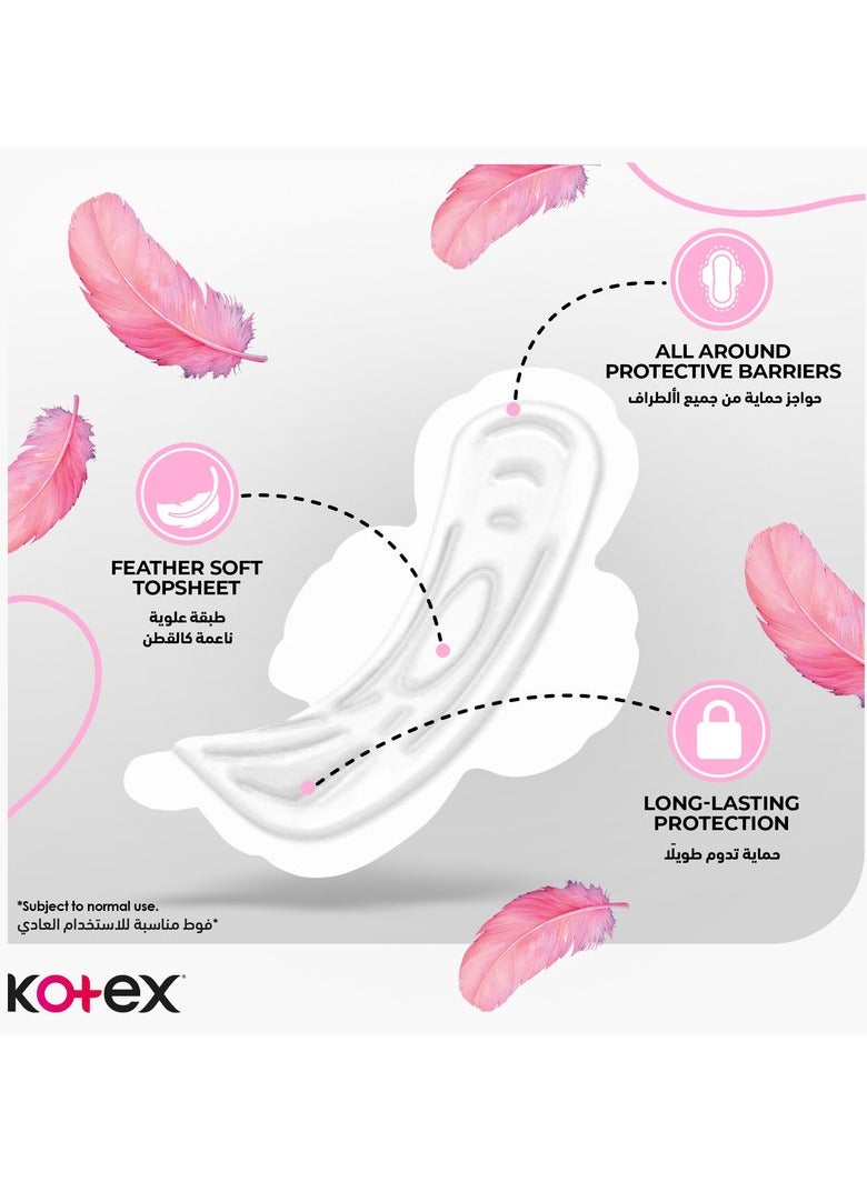 Kotex Soft Maxi Super Size Sanitary Pads With Wings 50 Pcs - Image 3