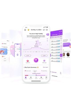 Easy@Home Ovulation Fertility Test Predictor Kit 20 LH + 5 HCG Strips Accurate Fertility Test for Women Ovulation Monitor - Powered  - Image 5