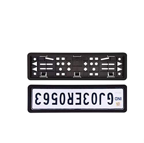 Auto Oprema (AWARD WINNER AT INDIA'S RISING STAR 2024) Car Number Plate Frame Set of Two (Front and Back) For Maruti Suzuki Vitara Brezza - Image 4