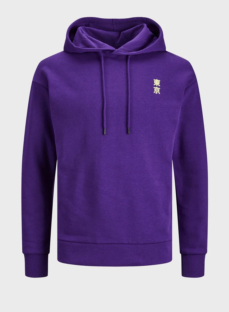 JACK & JONES Tokyo Print Hoodie