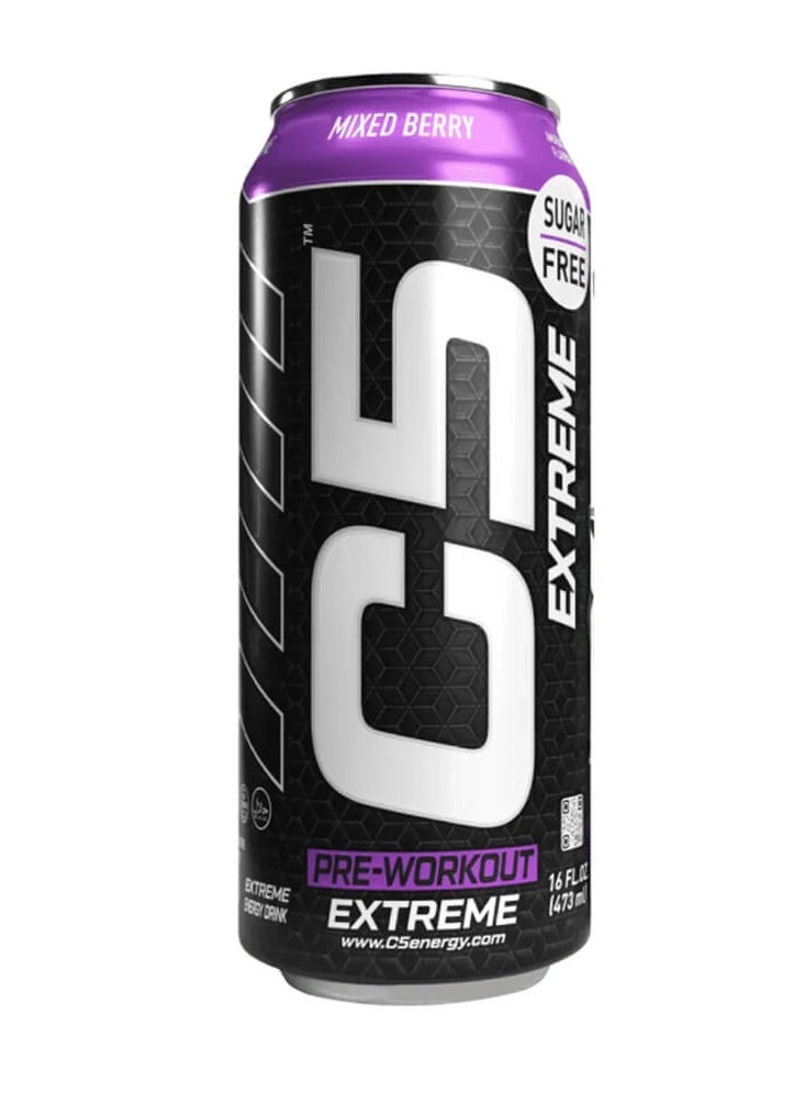 C5 EXTREME - C5 EXTREME Sugar Free Mixed Berry 473ml - Image 1