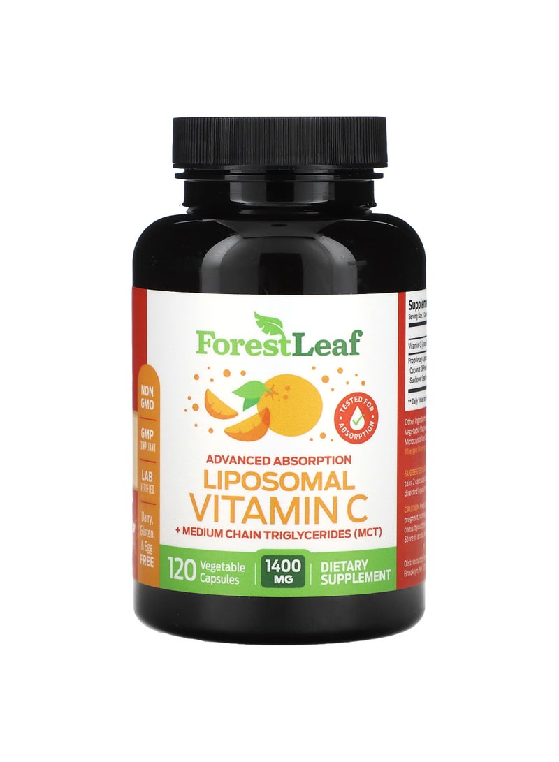Liposomal Vitamin C, 120 Vegetable Capsules