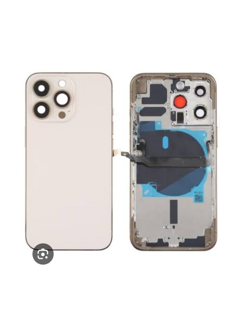 Replacement Mid-Frame housing Cover for iphone 13pro Gold