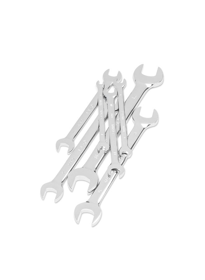 SATA ST09073SJ 7-Piece Metric Double Open End Wrench Set - Image 1