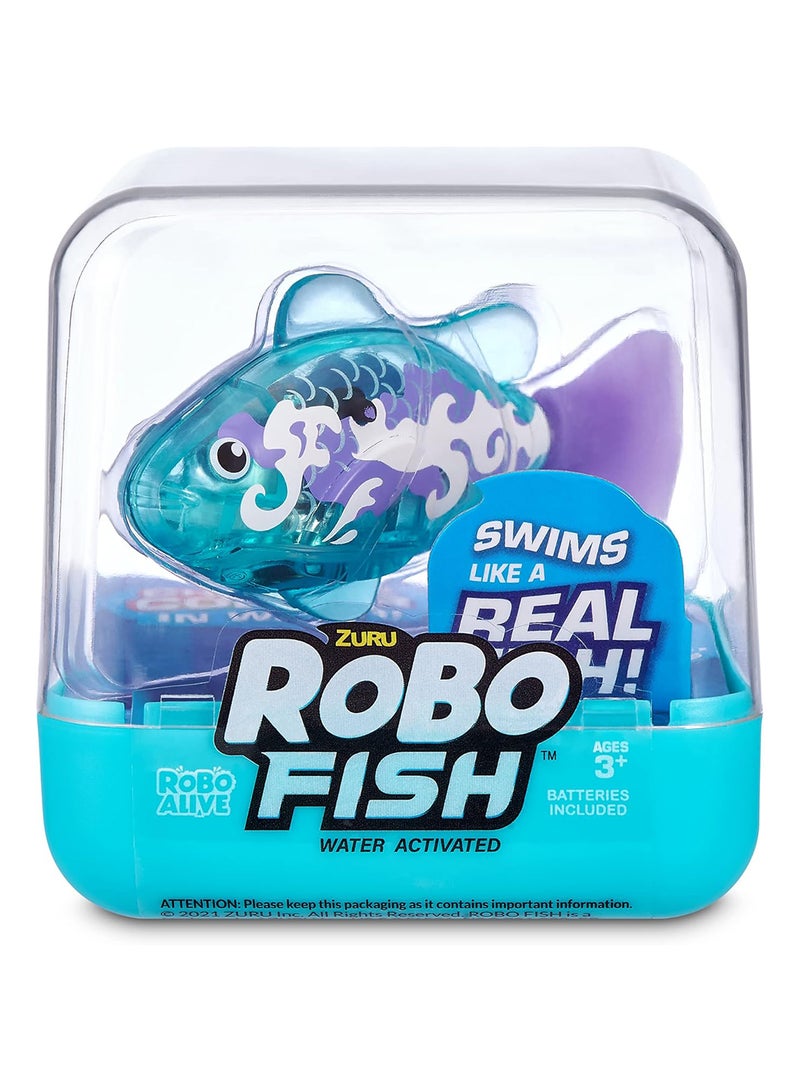 ROBO ALIVE سمكة روبو سلسلة 3 سمكة سباحة روبوتية من زورو - Image 1
