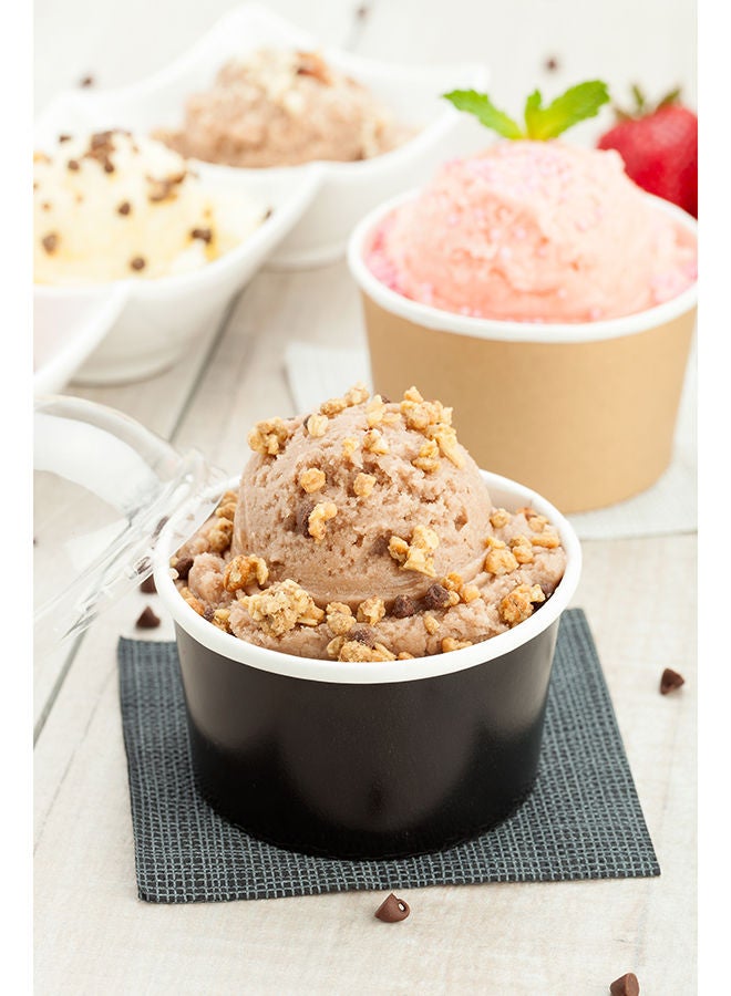 Restaurantware-Coppetta 3 Ounce Paper Cups, 200 Durable To Go Cups - Lids Sold Separately, Disposable, Black Paper Dessert Cups, Freezable, For Cafes And Restaurants - Image 5