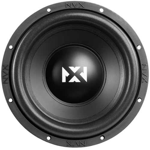 NVX NSW102 Version 3 (NSW102v3) 1000W Peak (500W RMS) N-Series v3 10" Dual 2-Ohm Car Subwoofer - Image 2