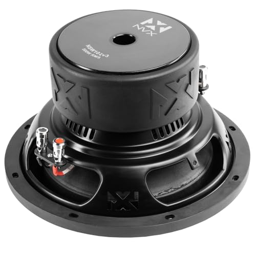 NVX NSW102 Version 3 (NSW102v3) 1000W Peak (500W RMS) N-Series v3 10" Dual 2-Ohm Car Subwoofer - Image 5