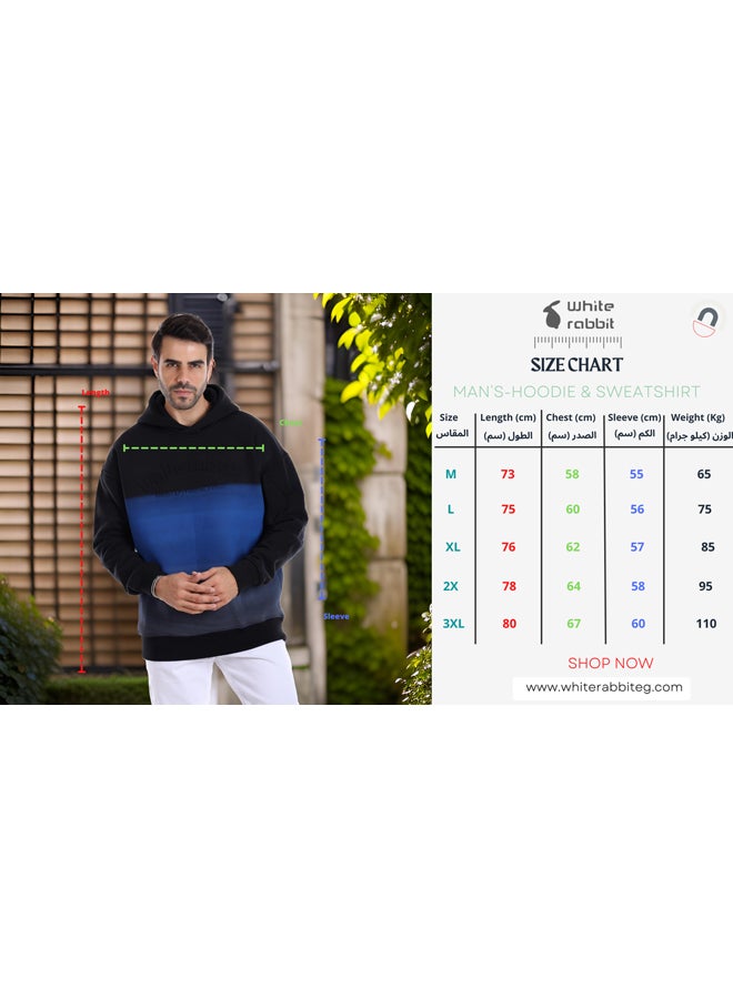 WHITE RABBIT Midnight Gradient Hoodie - Image 5