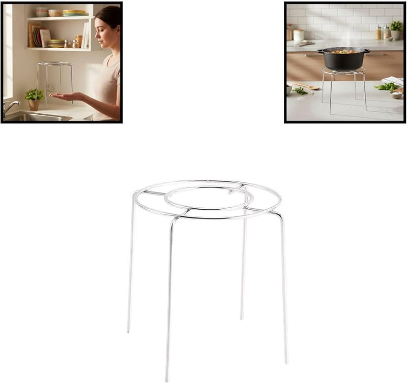 10x11 cm Stainless Steel Cake Cooling Rack for Even Baking and Drying with Four Leg Stability - Image 5