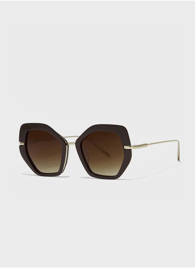 30 سندايز Shook Pentagon Sunglasses