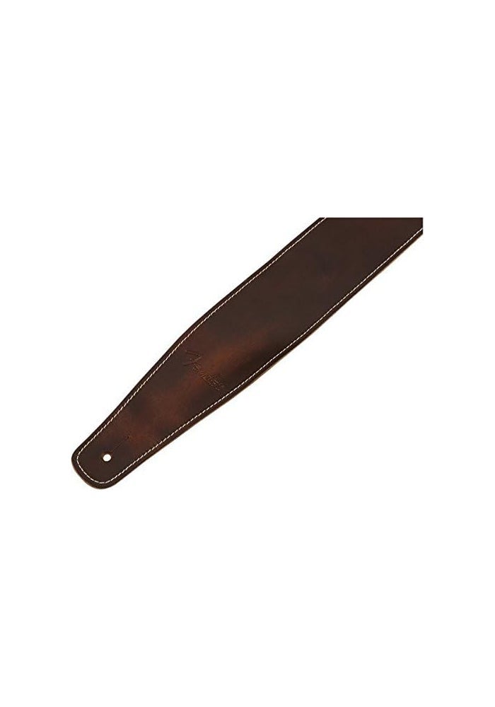 FENDER حزام جيتار جلد فيندر المكسور، 2.5 بوصة، بني - Image 3