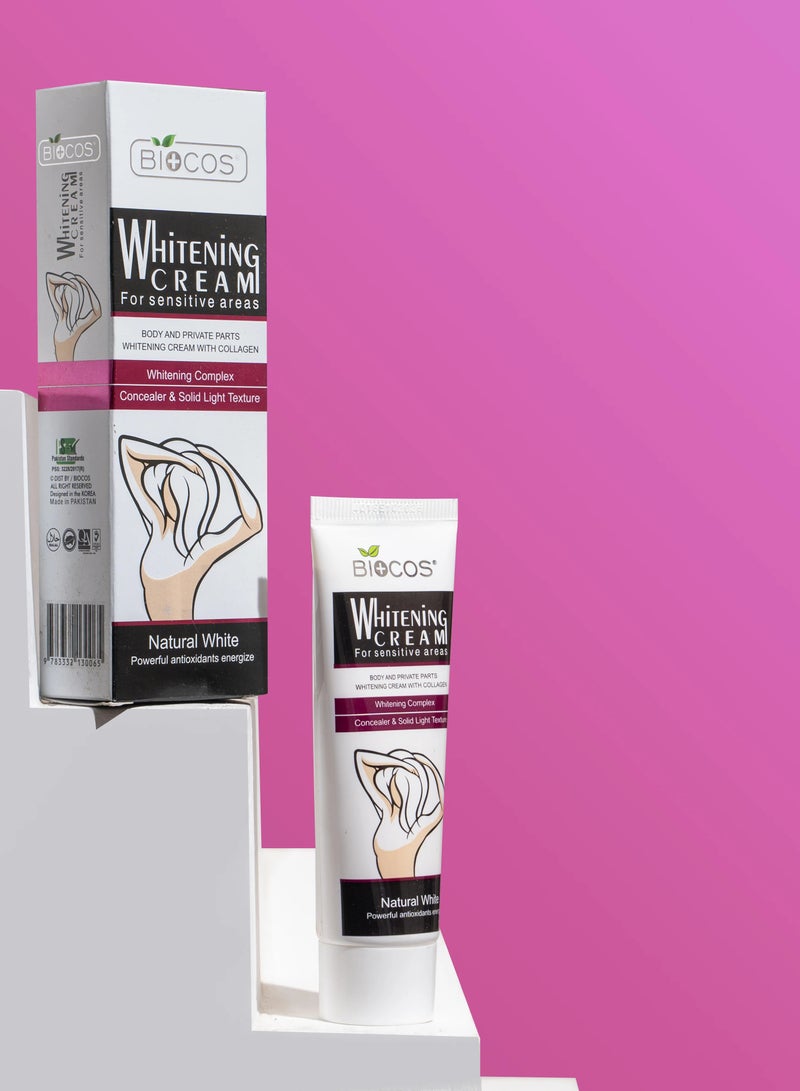 BIOCOS Whitening Cream For Sensative Areas - Image 3