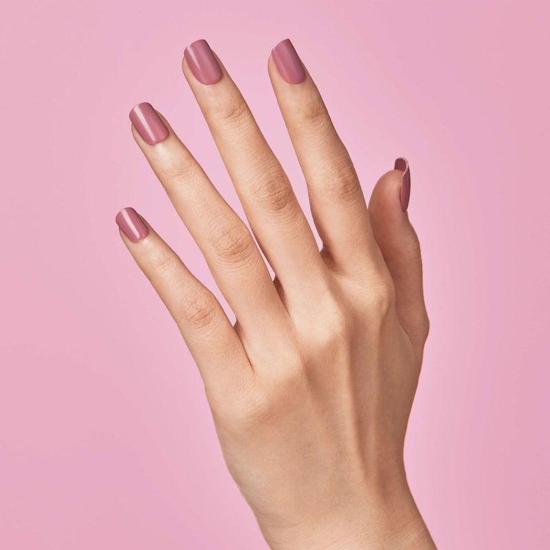 Impress KISS imPRESS No Glue Mani Press On Nails, 'Petal Pink', Pink, Short Size, Squoval Shape, Includes 30 Nails, Prep Pad, Instructions Sheet, 1 Manicure Stick, 1 Mini File - Image 2