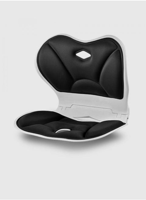 Waist Support Chairs Cushion, Ergonomic Backrest Cushion, Foldable and Storage, for Office Chairs, Sofas, Floor Seats, Correct Posture and Relieve Lower Back Pain