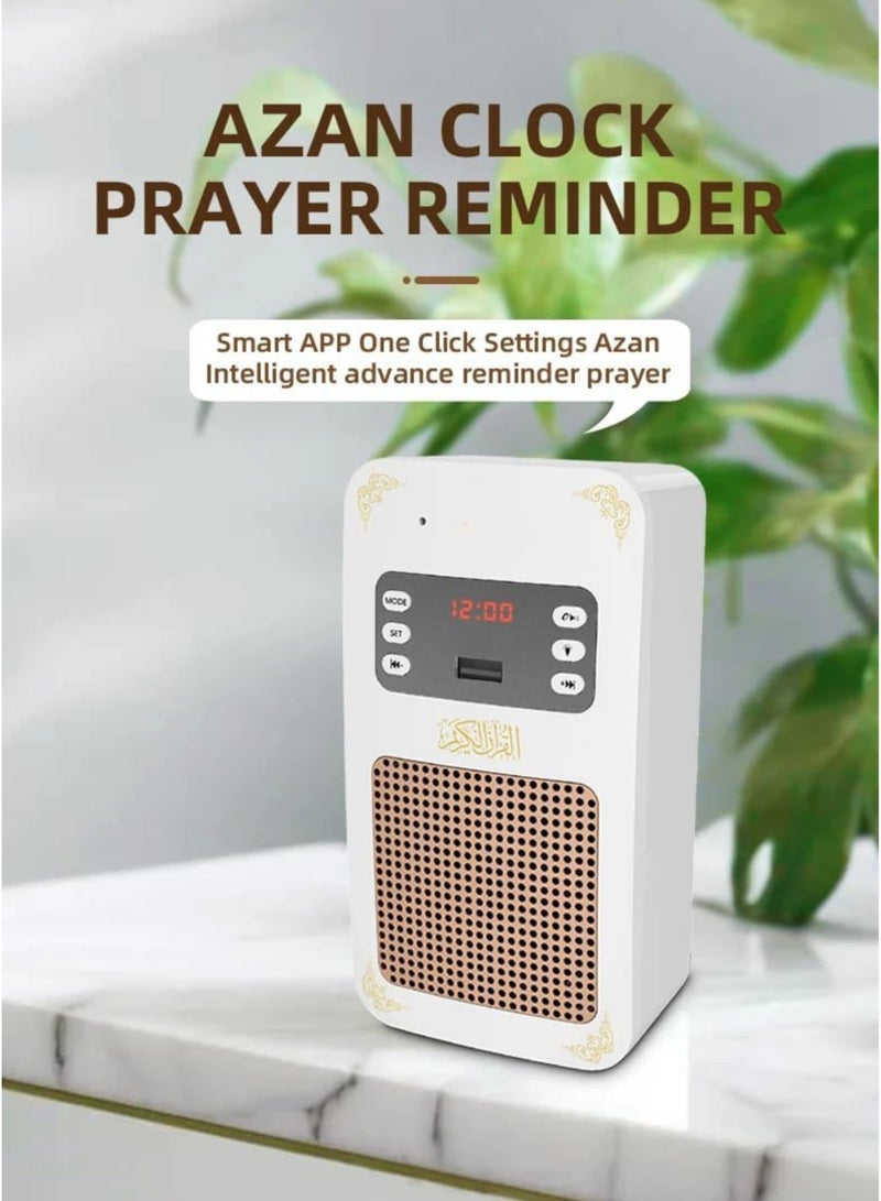 Equantu Holy Al-Quran Speaker Bluetooth, Light, Speaker, Wireless, 10W, Remote-Controlled with Night Light and Hands-Free Features  - Image 5