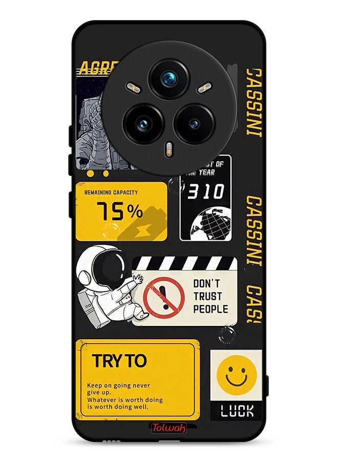 Tolwak Realme 14 Pro 5G Protective Case Cover Astronaut Agreeable