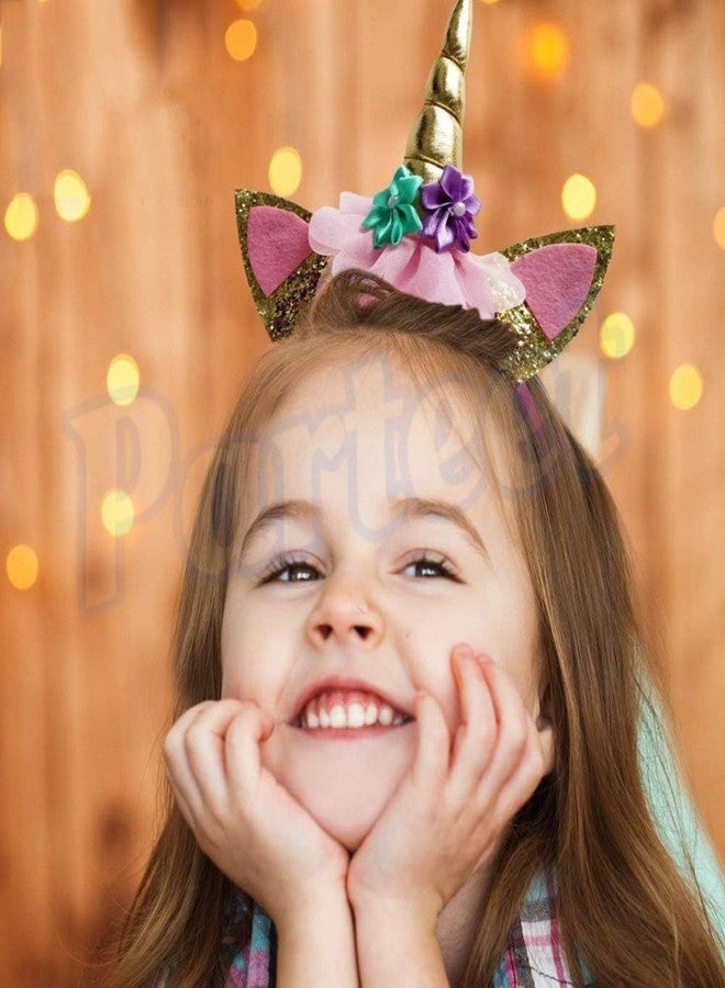 4AJ BAZAAR Cute Unicorn Theme Combo Pack of 3 Items 1 Finger Rings Box(36Rings), 1 Unicorn Comb, and 1 Unicorn Hairband for Girl Kids - Image 4