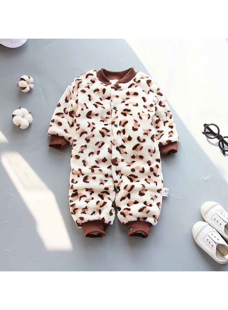 Loquat 0-1-2 Year Old Baby Home Jumpsuit